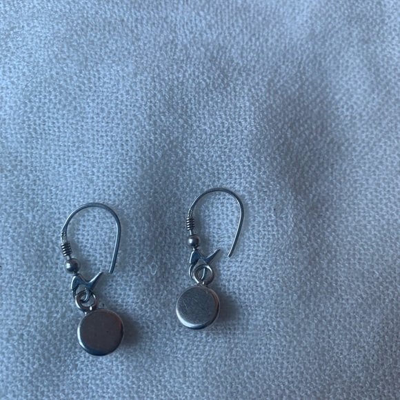 Genuine amber 925 Silver Earrings. - Picture 3 of 5